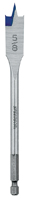 IRWIN 88810 Spade Drill Bit, Flat Flute, Hex Shank, 1/4 in Dia Shank