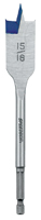 IRWIN 88815 Spade Drill Bit, Flat Flute, Hex Shank, 1/4 in Dia Shank