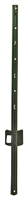 Jackson Wire 14025845 U-Post, 3 ft H, Steel, Green, Plain