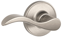 Schlage Seville Series J10SEV619 Passage Lever, Satin Nickel