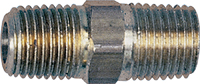 Tru-Flate 21-505 Air Line Coupling, 1/4 in, MNPT, Brass