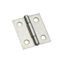 National Hardware N146-043 Narrow Hinge, 1-1/2 in W Frame Leaf, 0.045 in