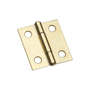 National Hardware N146-068 Narrow Hinge, 1-1/2 in W Frame Leaf, 0.045 in