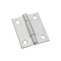 National Hardware N146-159 Narrow Hinge, 2 in W Frame Leaf, 0.056 in Thick