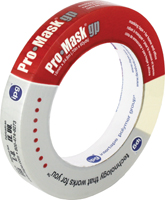 IPG 5100-.75 Masking Tape, 60 yd L, 0.7 in W, Smooth Crepe Paper Backing,