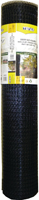 TENAX 2A040066 Folded Deer Fence, 100 ft L, 7 ft H, Plastic, Black