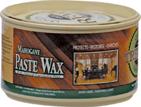 Trewax 887101017 Paste Wax; Indian Sand/Mahogany; Paste; 12.35 oz; Can