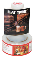 Flat Twine ST21 Stretch Film, 650 ft L, 2 in W, Clear