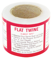 Flat Twine FST11 Stretch Film; 178 ft L; 2 in W; Clear