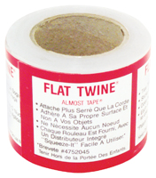 Flat Twine FST11 Stretch Film, 178 ft L, 2 in W, Clear