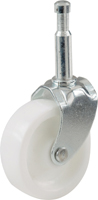 Shepherd Hardware 9055 Swivel Caster, 50 lb Weight Capacity, 1-5/8 in Dia