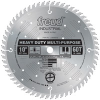 Freud LU82M010 Circular Saw Blade, 10 in Dia, 5/8 in Arbor, 60-Teeth,