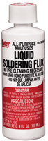 Oatey 30106 Soldering Flux, 4 oz, Liquid, Light Yellow