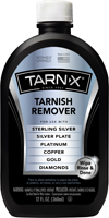 Tarn-X TX-6 Tarnish Remover, 12 oz Bottle, Liquid, Slightly Acidic, Crystal