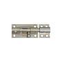 National Hardware N162-370 Barrel Bolt, 0.39 in Dia Bolt Head, 4 in L Bolt,