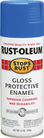 RUST-OLEUM STOPS RUST 7724830 Protective Enamel Spray Paint, Gloss, Sail