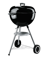 Weber Original Kettle 441001 Charcoal Grill, 240 sq-in Primary Cooking