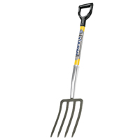 Vulcan 34556 Spading Fork, Steel Tine, 4 -Tine, Steel Tine, Fiberglass