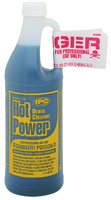 ComStar Hot Power 30-135 Drain Cleaner, Liquid, Amber, Sharp, 1 qt Bottle