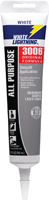 WHITE LIGHTNING W12AF0005 Adhesive Caulk, White, -30 to 180 deg F, 5.5 fl-oz