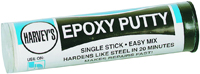 Harvey 044150-12 Epoxy Putty, Solid, Beige/Gray, 2 oz Tube