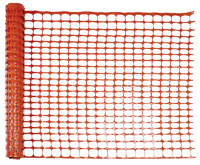 MUTUAL INDUSTRIES 14993-48 Safety Fence, 100 ft L, 1-1/4 x 4 in Mesh,