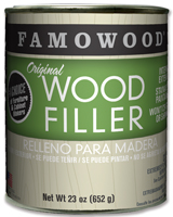 ECLECTIC 36021130 Wood Filler, Liquid, Paste, Fir, 24 oz Can
