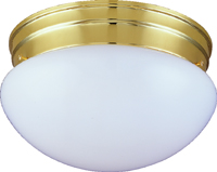 Boston Harbor F14BB02-8005-3L Two Light Round Ceiling Fixture, 120 V, 60 W,