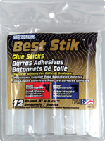 SUREBONDER Best Stik BS-12 Glue Stick, Solid, Odorless, Clear