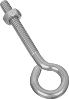 National Hardware N221-119 Eye Bolt, 1/4-20 Thread, 1-3/4 in L Thread, 0.56