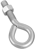 National Hardware N221-309 Eye Bolt, 1/2-13 Thread, 1-3/4 in L Thread, 1 in