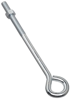 National Hardware N221-333 Eye Bolt, 1/2-13 Thread, 3-3/4 in L Thread, 1 in