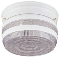 Boston Harbor F13WH01-6859CL-3L Single Light Ceiling Fixture, 120 V, 60 W,