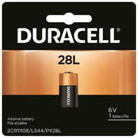 DURACELL PX28LBPK Battery, 6 V Battery, 160 mAh, PX28L Battery, Lithium,
