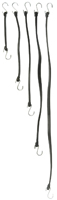GUNK Hold-Zit R715B Tie-Down Strap; 15 in L; Rubber; S-Hook End Fitting