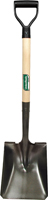 UnionTools 42106 Transfer Shovel, 8-5/8 in W Blade, Carbon Steel Blade,