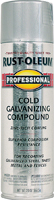 RUST-OLEUM PROFESSIONAL 7585838 Galvanizing Compound Spray Paint, Cold Gray,