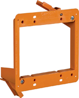 Carlon SC200RR Mounting Bracket, PVC, Orange, Wall Mounting