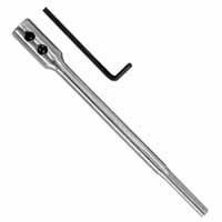 IRWIN 88702 Bit Extension, 1/4 in Shank, Hex Shank, Steel