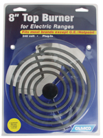 CAMCO 00253 Top Burner, 240 V, 2100 W, Plug