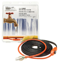 EasyHeat AHB-124 Pipe Heating Cable, 120 V, 168 W, 24 ft L, 1 in Dia