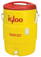 IGLOO 400 Series 00004101 Water Cooler, 10 gal Tank, Polyethylene,