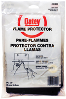 Oatey 31400 Flame Protector, 9 X 12 in Woven Ceramic