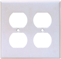 Eaton Wiring Devices 2150W-BOX Standard-Size Duplex Receptacle Wallplate,