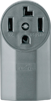 Eaton Cooper Wiring 1225 Power Receptacle, 3 -Pole, 125/250 V, 30 A, NEMA: