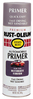 RUST-OLEUM STOPS RUST 2081830 Automotive Primer Spray Paint, Light Gray, 12