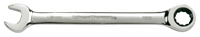 GearWrench 9110D Combination Wrench, 10 mm Head, 12-Point, Steel, Chrome