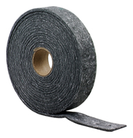 M-D 03335 Weatherstrip, 5/8 in W, 3/16 in Thick, 17 ft L, Felt Cloth, Gray