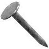 ProFIT 0132135 Hand Drive Roofing Nail, 2 in L, Flat Head, 11 ga Gauge,