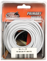 CCI Road Power 55667933/16-1-17 Electrical Wire, 16 AWG, 25 VAC, 60 VDC,